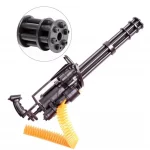 1:6 Scale M134 Gatling Minigun Plastic 4D Gun Model T800 Heavy Machine Guns + Bullet Belt for 12 Inch Action Figures Toys - Image 2
