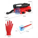 Superhero Launcher with Silk Glove Spiders Web Wrist Set Shooters Toy - Image 2