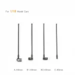 Mini Antenna Decorative Signal Line for 1/10 1/18 1/24 RC Crawler Car Traxxas TRX4 TRX4M Defender Accessories - Image 2