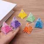 Pyramid Maze 3D Gravity Memory Puzzle Toy Portable Educational Brain Teaser Game - Image 2