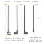 Mini Antenna Decorative Signal Line for 1/10 1/18 1/24 RC Crawler Car Traxxas TRX4 TRX4M Defender Accessories - Image 3