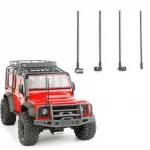 Mini Antenna Decorative Signal Line for 1/10 1/18 1/24 RC Crawler Car Traxxas TRX4 TRX4M Defender Accessories