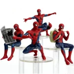 Spiderman Marvel Model 7-9 cm Action Doll Mini Avengers Toy