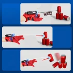 Superhero Launcher with Silk Glove Spiders Web Wrist Set Shooters Toy - Image 5