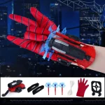 Superhero Launcher with Silk Glove Spiders Web Wrist Set Shooters Toy - Image 3